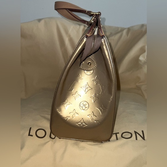 Louis Vuitton Vernis Brea GM Beige Poudre(Gold Beige) - Picture 7 of 17